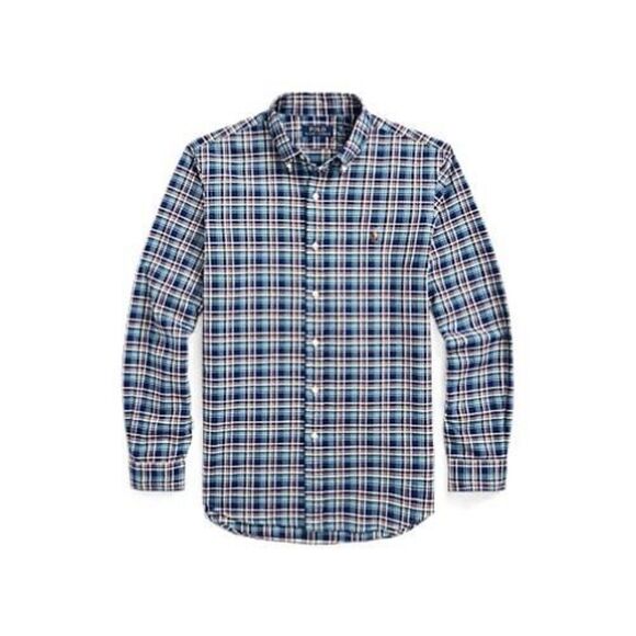 Ralph Lauren Other - POLO RALPH LAUREN Classic Fit Plaid Oxford Shirt Blue L